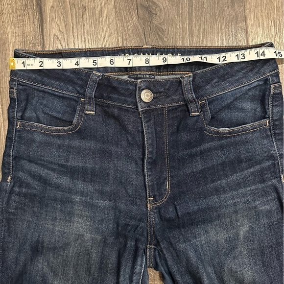 American Eagle Womens Jeans Next Level Stretch 8 L Medium Wash Hi Rise Jegging - Picture 10 of 11